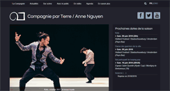 Desktop Screenshot of compagnieparterre.fr